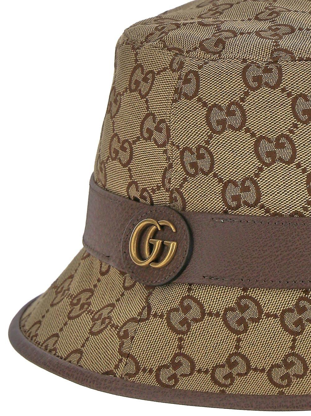 Oluxury Gucci Fedora Hat In GG fabric Fino al 55% di sconto