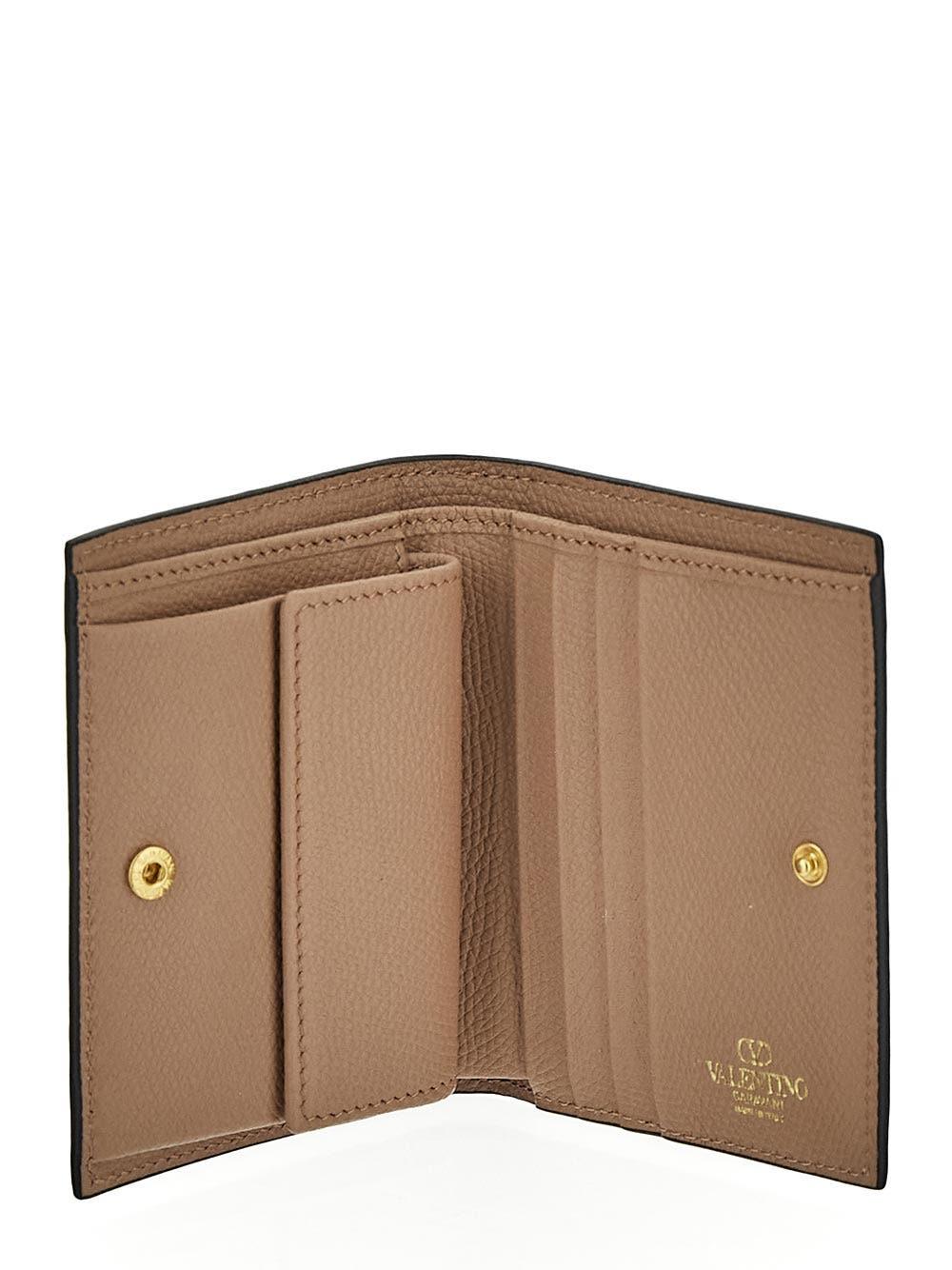 Oluxury Valentino Garavani V Logo Wallet Black Friday Prezzi