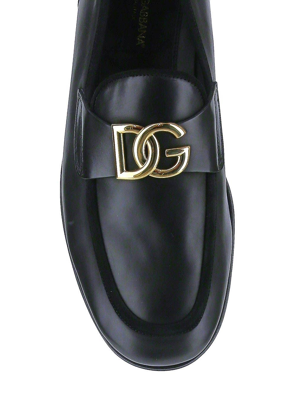 Oluxury Dolce & Gabbana Calfskin Slipper Presa