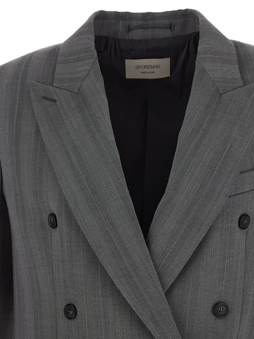 Oluxury Sportmax Merlot Jacket Grandi sconti