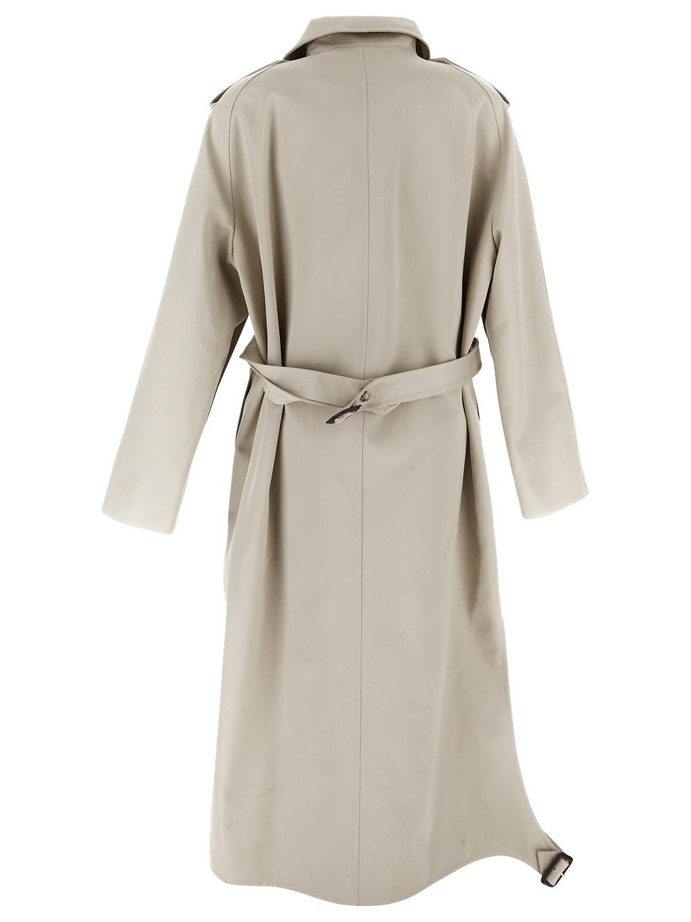 Oluxury Courreges Trench Coat Fino al 50% di sconto
