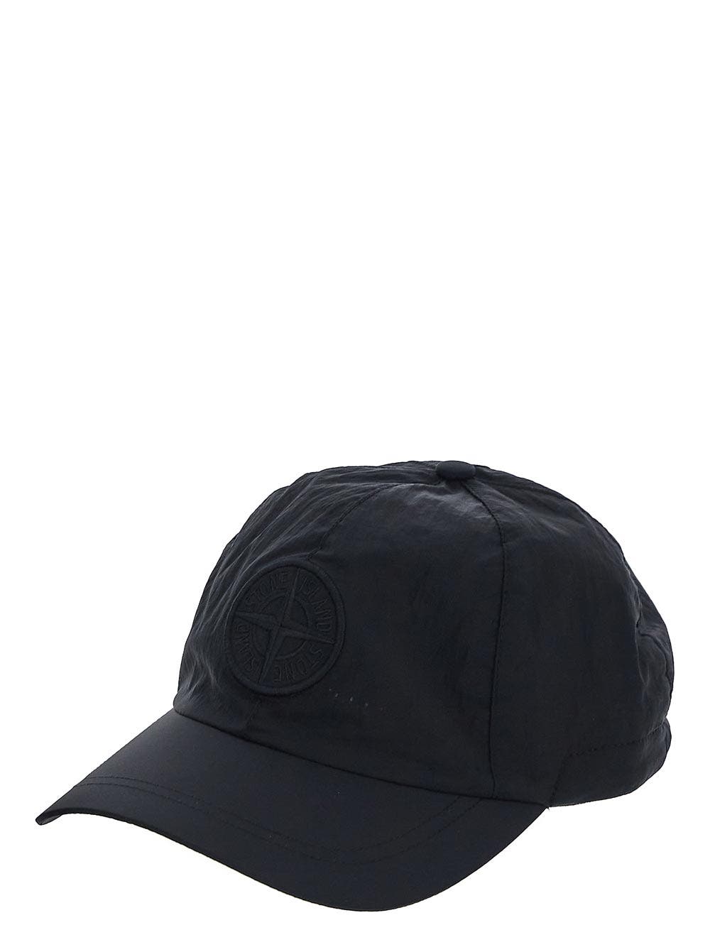 Oluxury Stone Island Logo Cap Super sconto