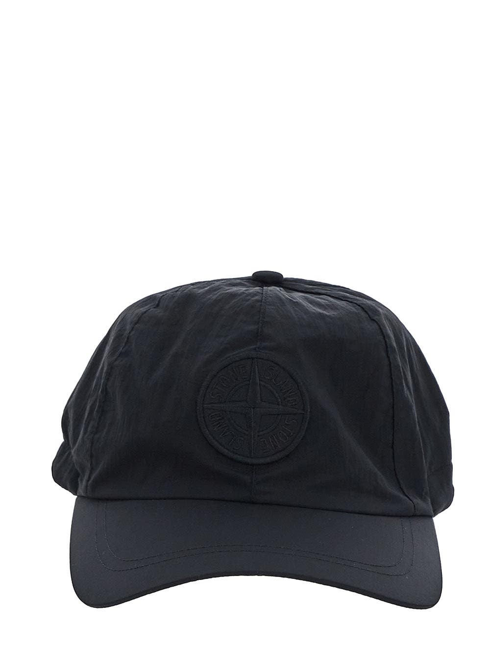 Oluxury Stone Island Logo Cap Super sconto