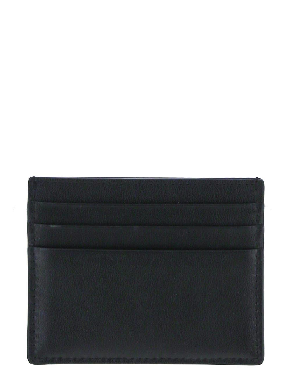 Oluxury Valentino Garavani Black Card Case Pezzi Unici