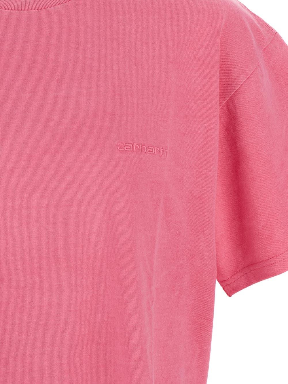 Oluxury Carhartt Wip Duster Script T-Shirt Sconto