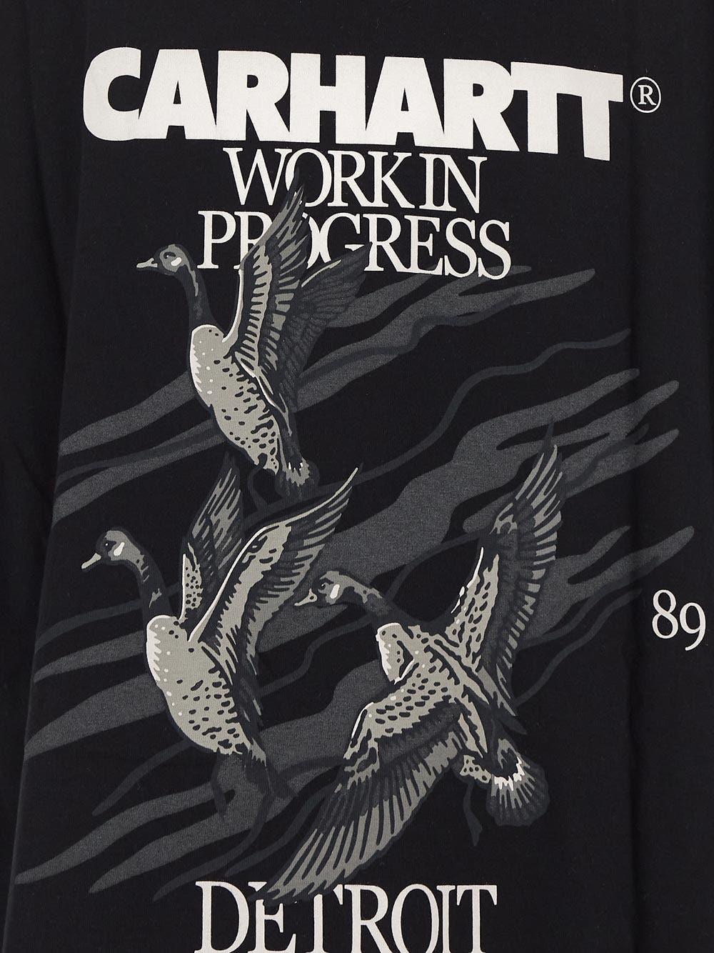 Oluxury Carhartt Wip Ducks T-Shirt Vendita Economica