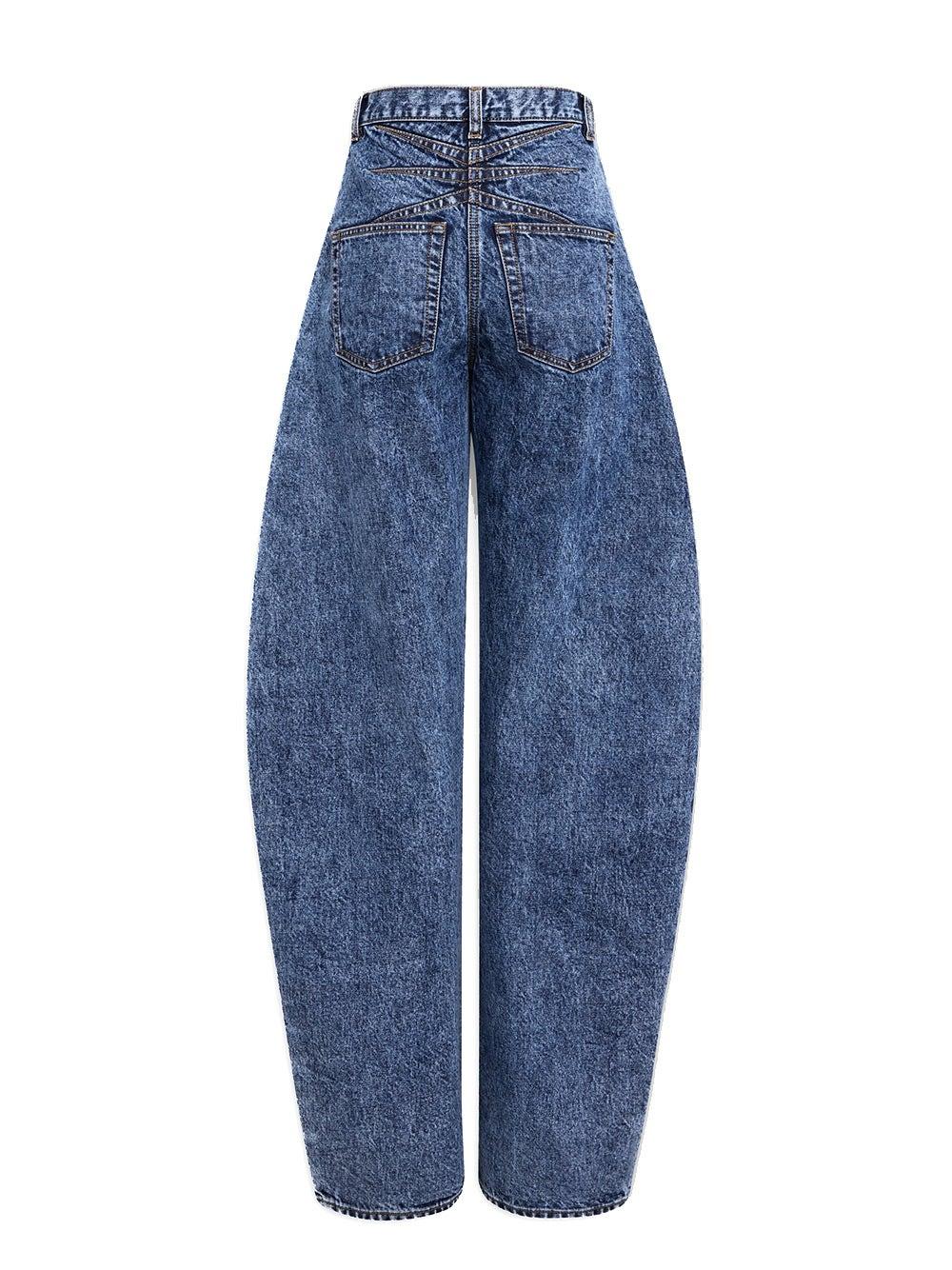 Oluxury Alaia Round Jeans Grande vendita