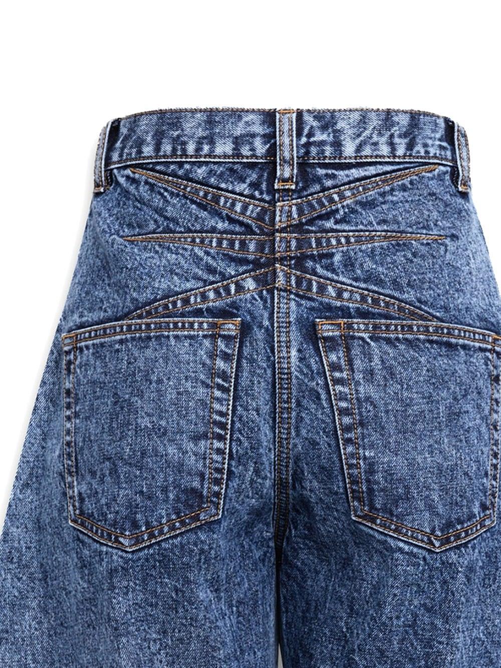 Oluxury Alaia Round Jeans Grande vendita