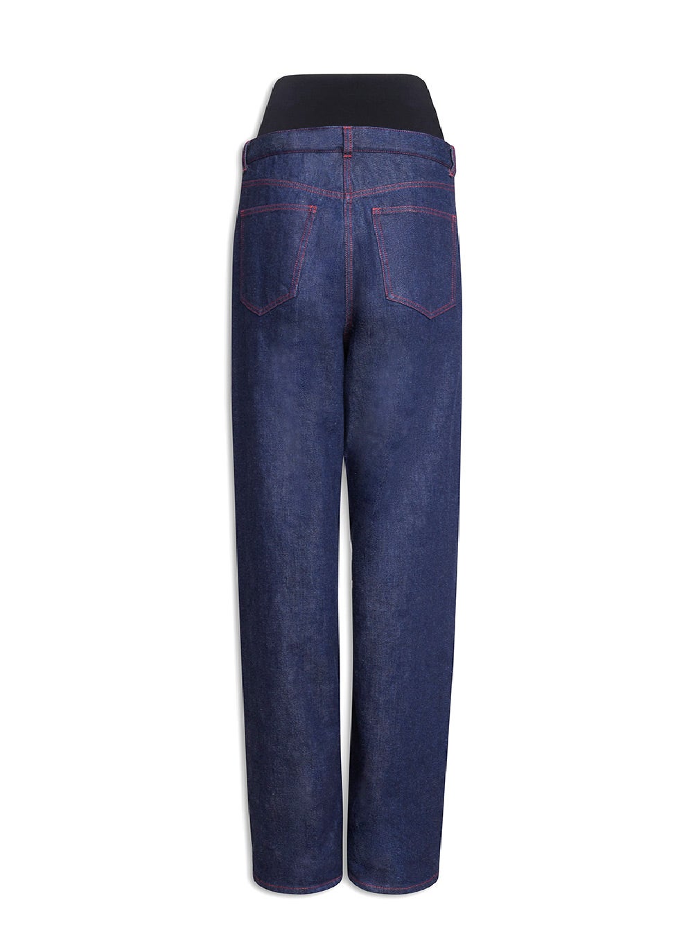 Oluxury Alaia Knit Band Jeans Flash Sale