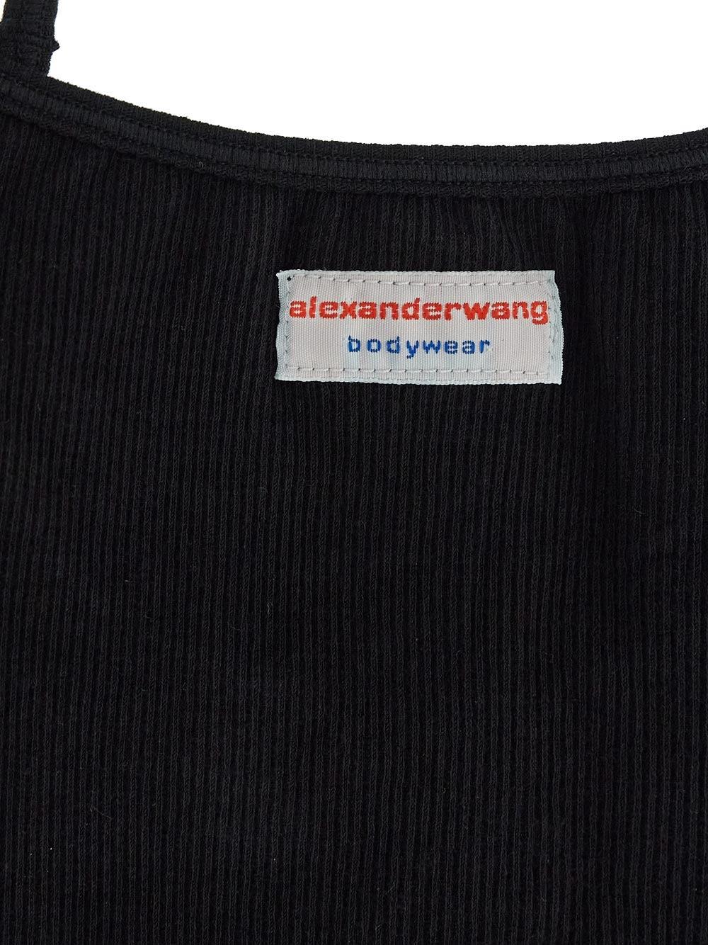 Oluxury Alexander Wang Ribbed Onesie Offerta esclusiva