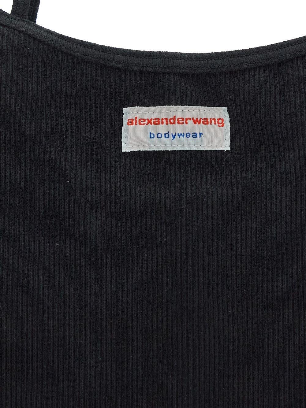 Oluxury Alexander Wang Ribbed Cami Top Black Friday