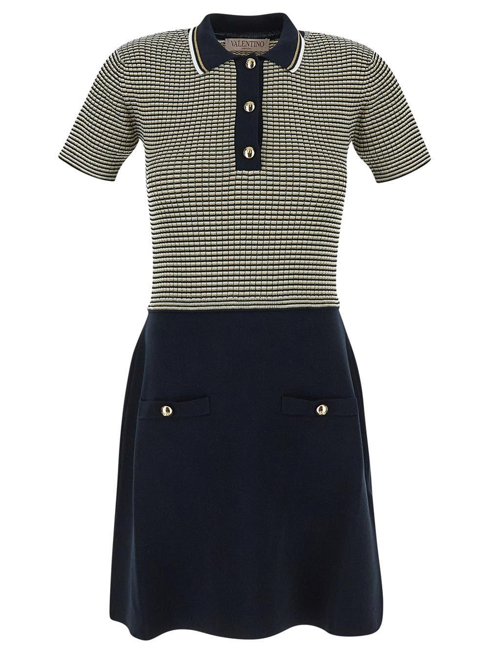 Oluxury Valentino Knitted Dress Prezzo basso