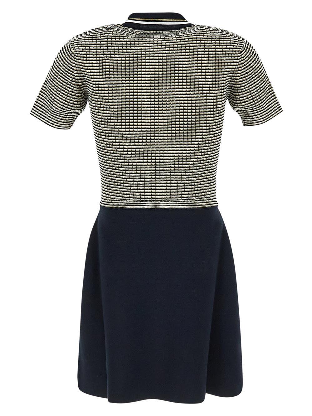 Oluxury Valentino Knitted Dress Prezzo basso