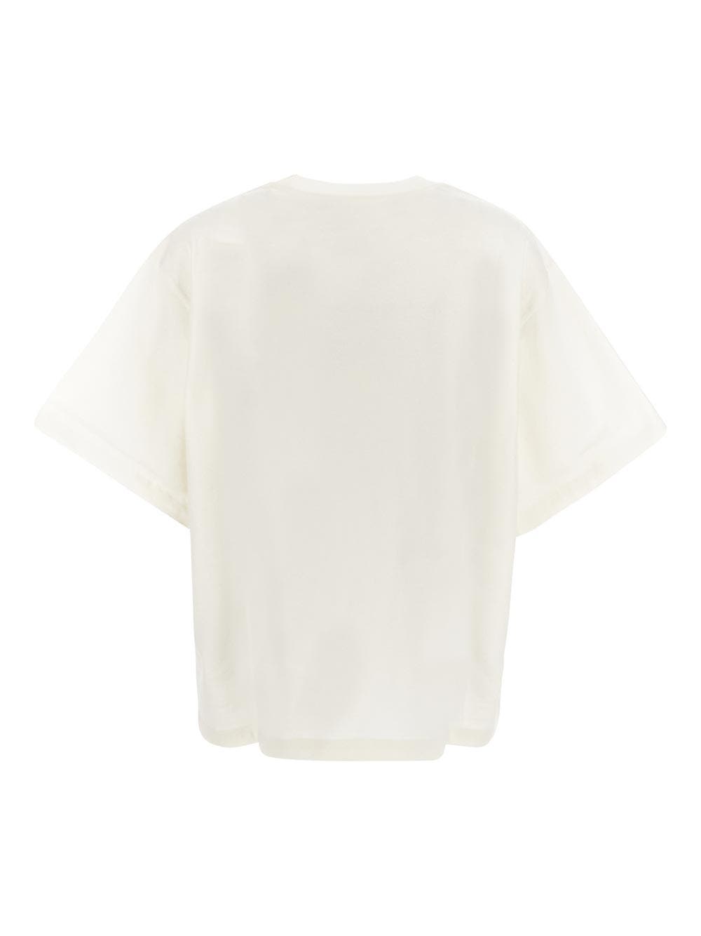 Oluxury Jil Sander Logo T-Shirt Super sconto