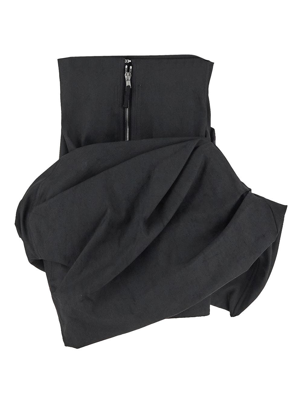 Oluxury Rick Owens Draped Mini-Skirt 50% di sconto con spedizione gratuita