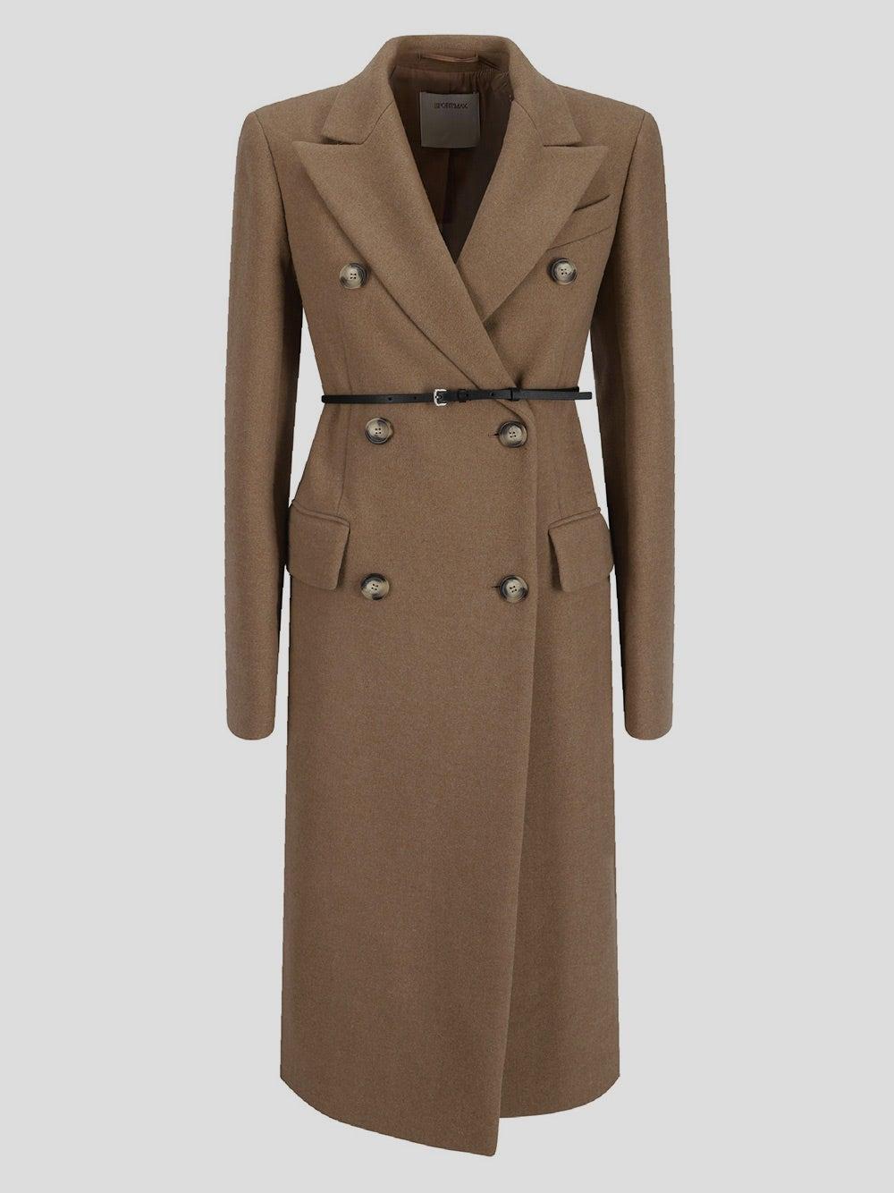Oluxury Sportmax Ghia coat Trasporto libero internazionale