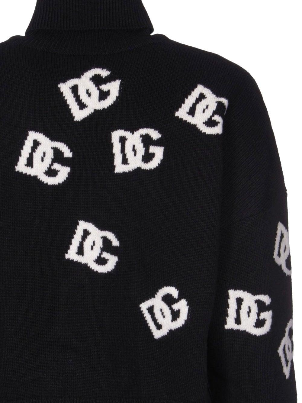 Oluxury Dolce & Gabbana Turtleneck knitwear Promozione Limitata