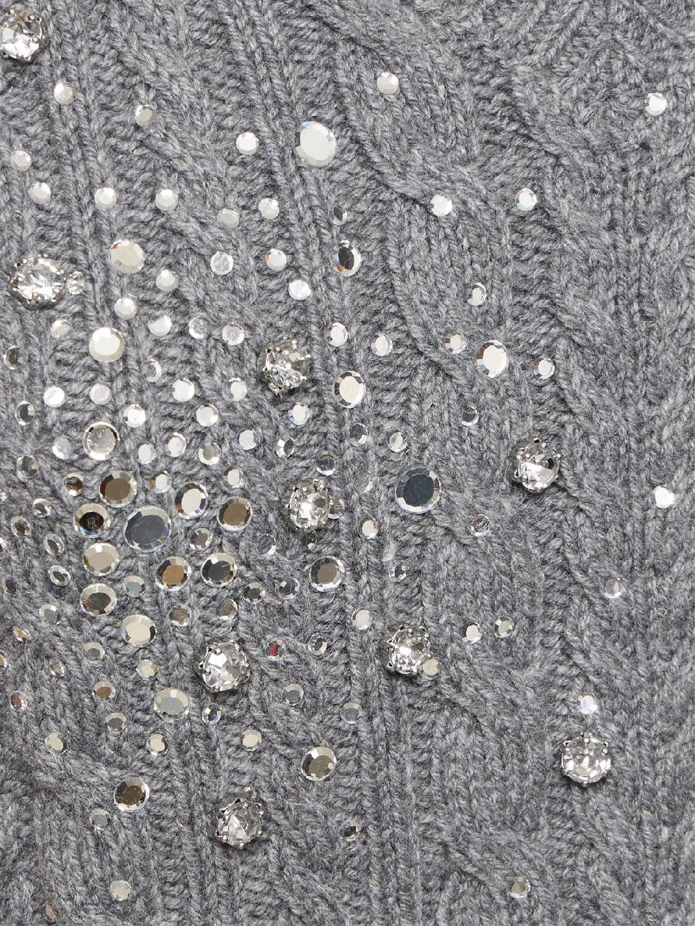 Oluxury Des Phemmes Cropped Knit Vest Saldi Di Fabbrica