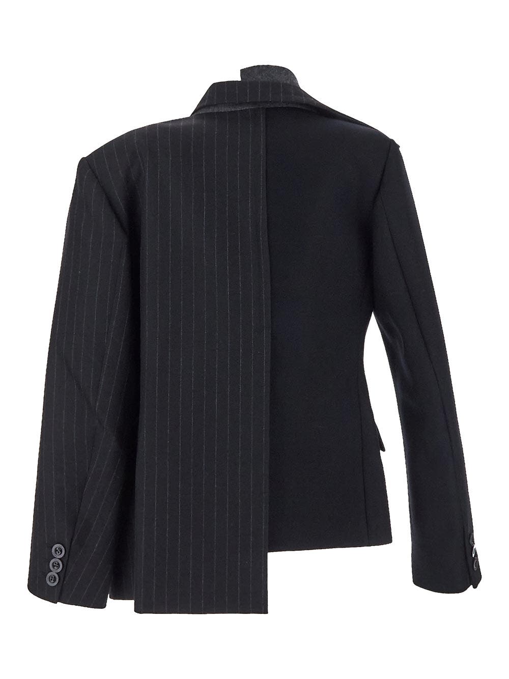 Oluxury Sacai Pinstriped Jacket Spedizione gratuita