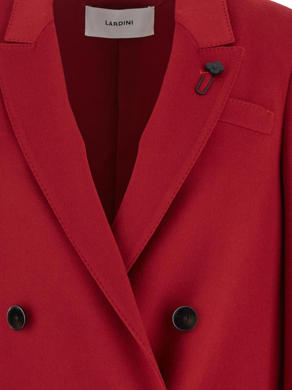 Oluxury Lardini Long Jacket double-breasted Shopping online