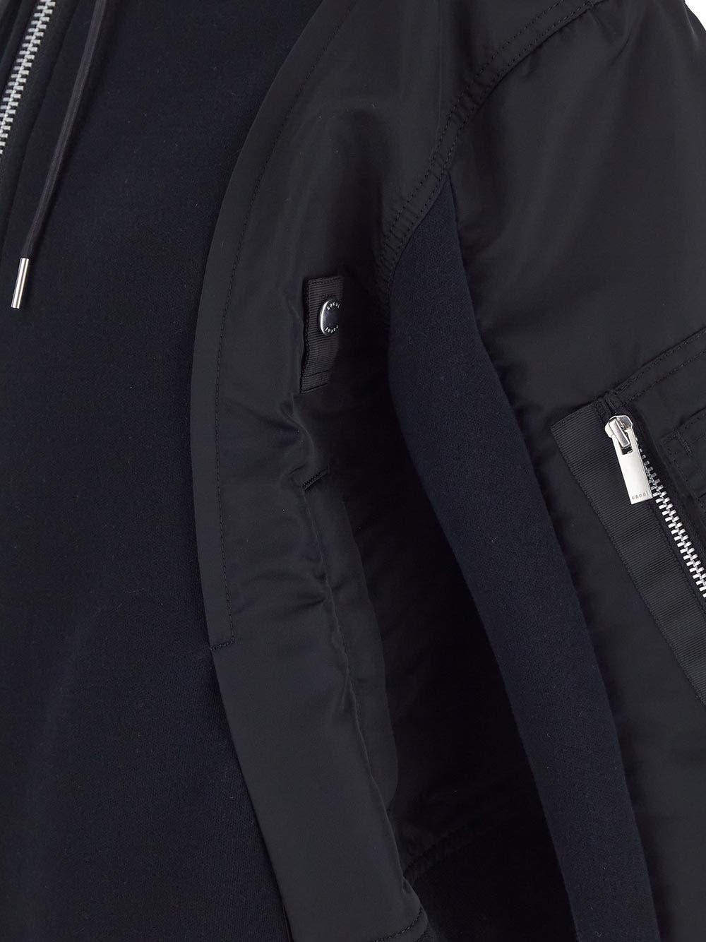 Oluxury Sacai Hybrid Jacket Smaltimento dello stoccaggio