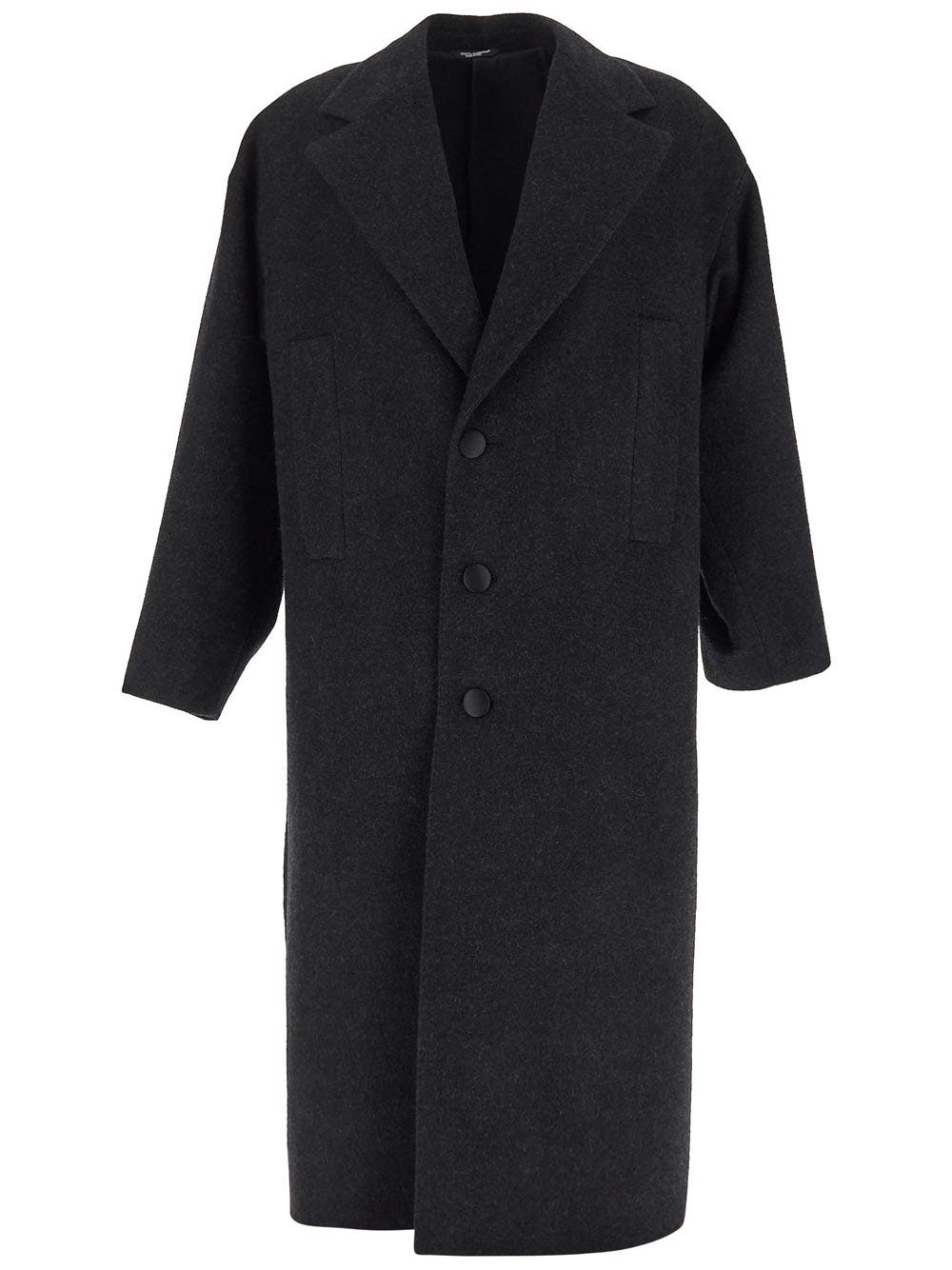 Oluxury Dolce & Gabbana wool coat Latest stili