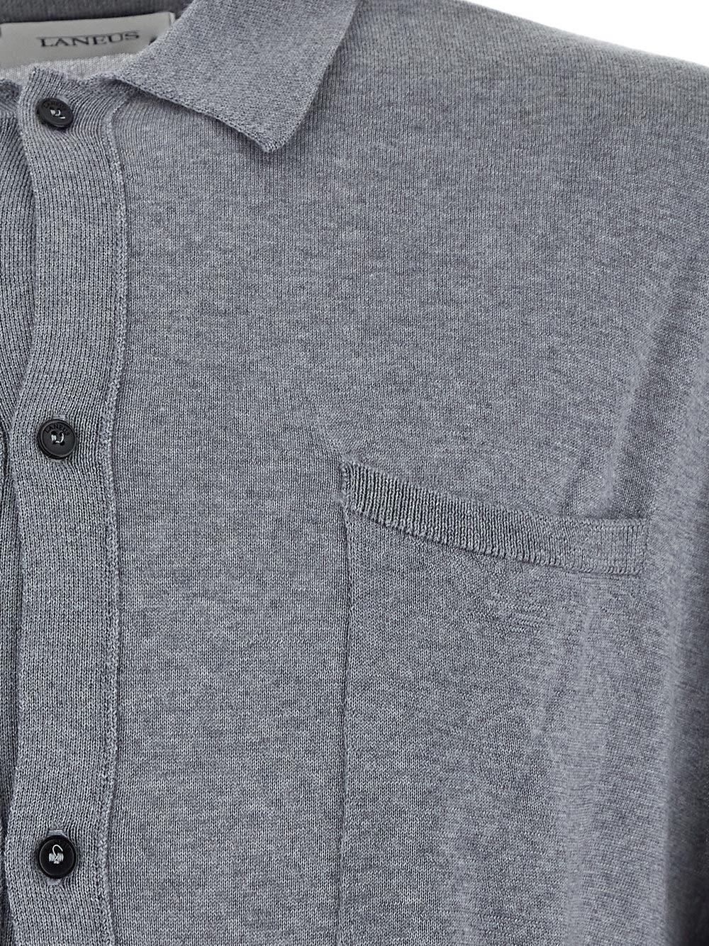 Oluxury Laneus Knitted Polo Promozione temporanea