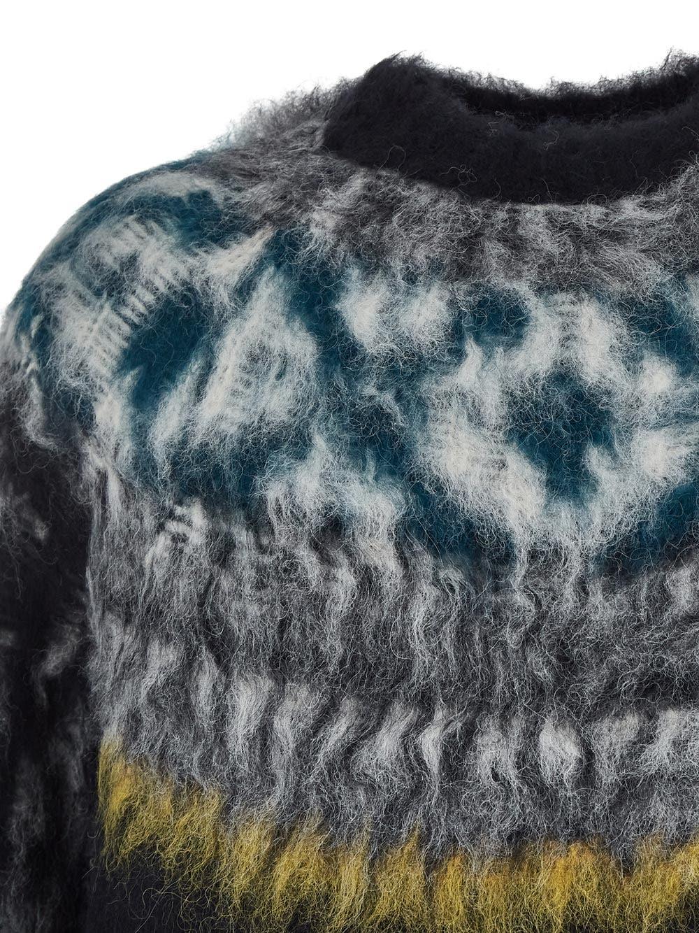 Oluxury Sacai Printed Knit Fino al 55% di sconto