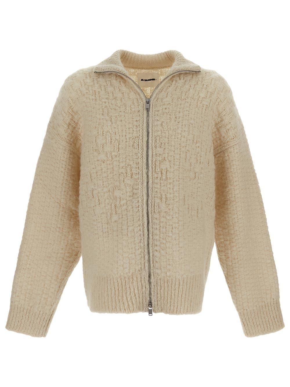 Oluxury Jil Sander Zip Knit 50% di sconto con spedizione gratuita
