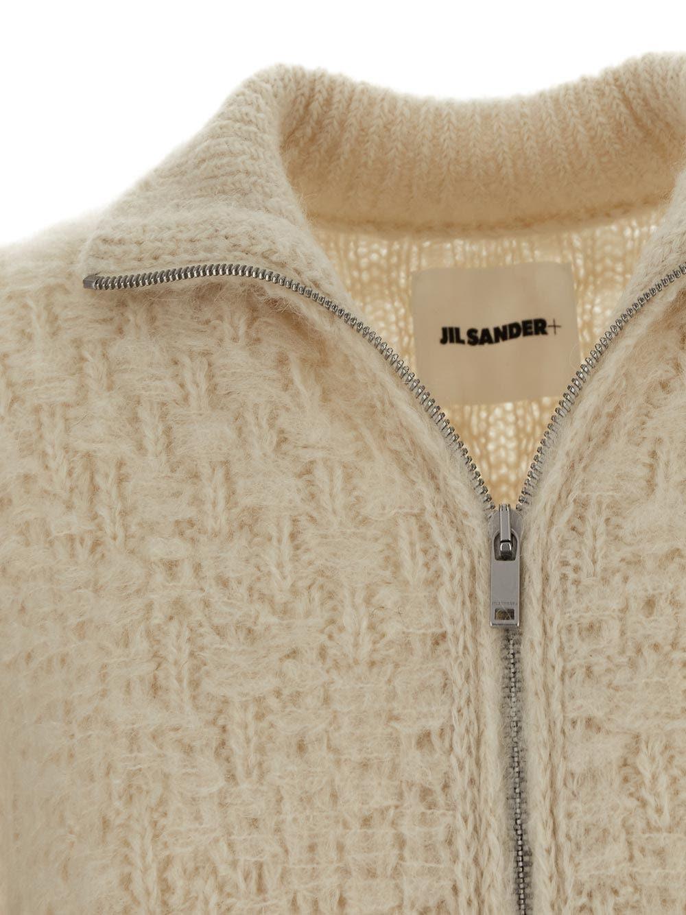 Oluxury Jil Sander Zip Knit 50% di sconto con spedizione gratuita