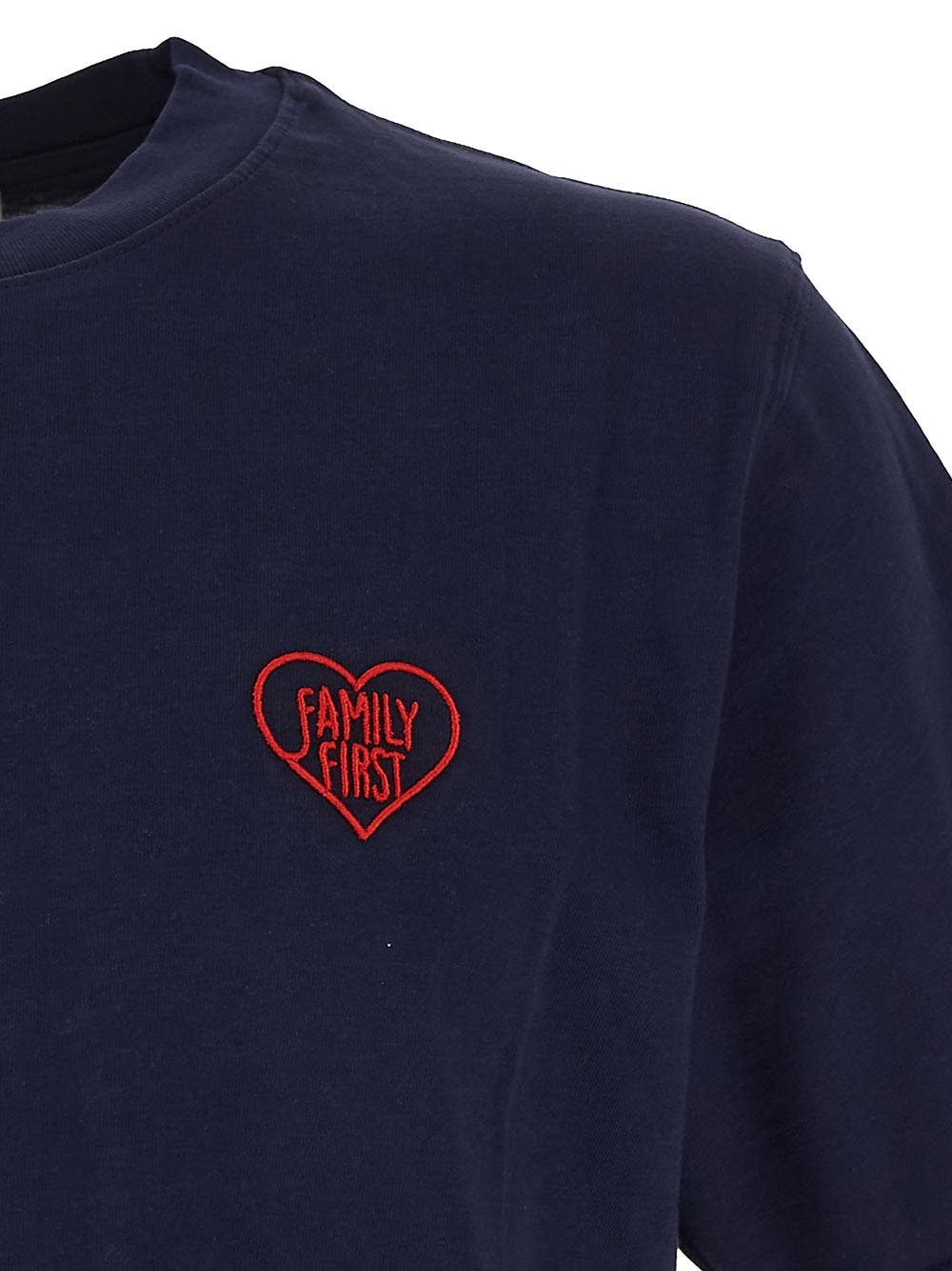 Oluxury Family First Heart T-Shirt Esporta salva