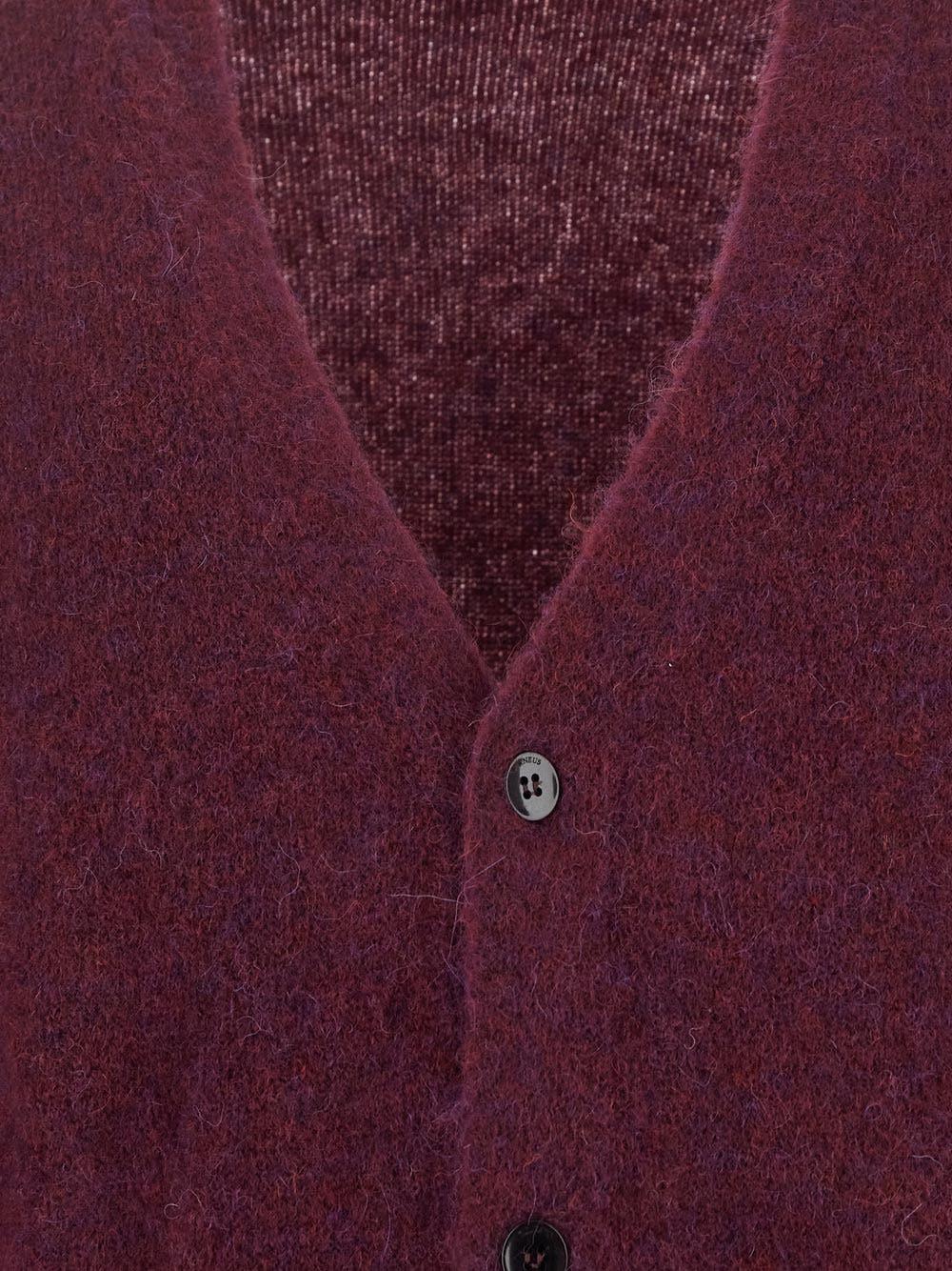 Oluxury Laneus Alpaca Cardigan Duty-free