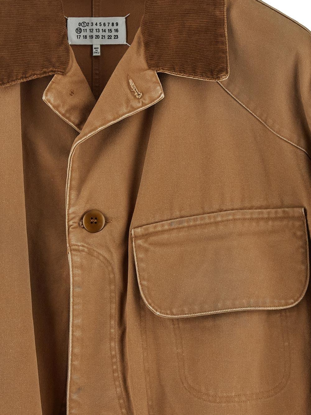 Oluxury Maison Margiela Cotton Jacket Shopping Online
