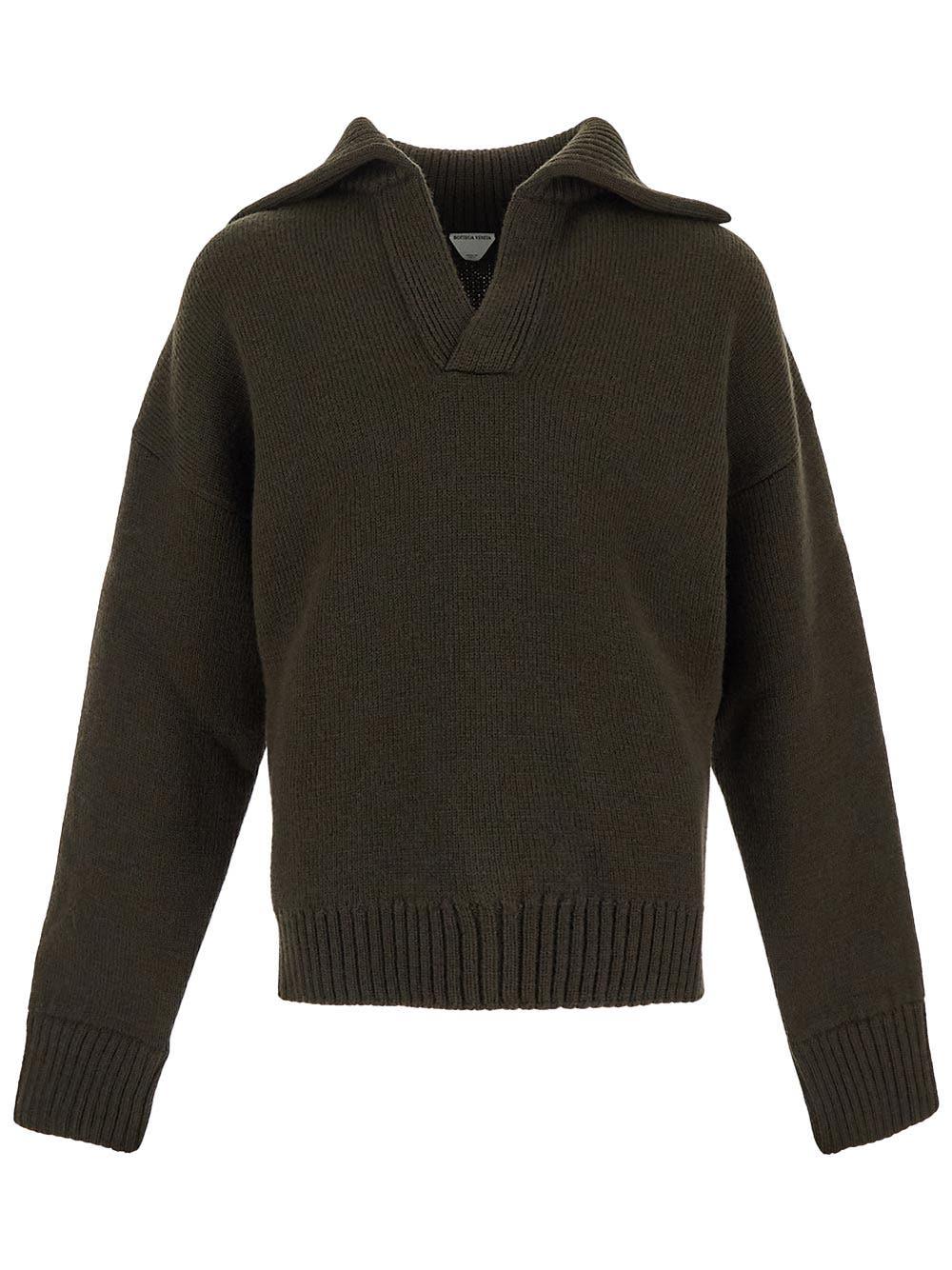 Oluxury Bottega Veneta Knitted Polo