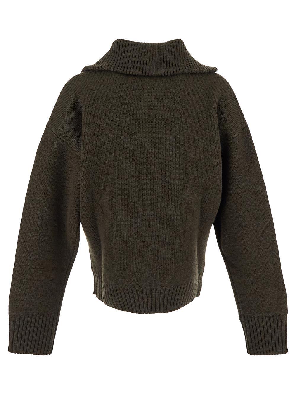Oluxury Bottega Veneta Knitted Polo Prezzo Ridotto