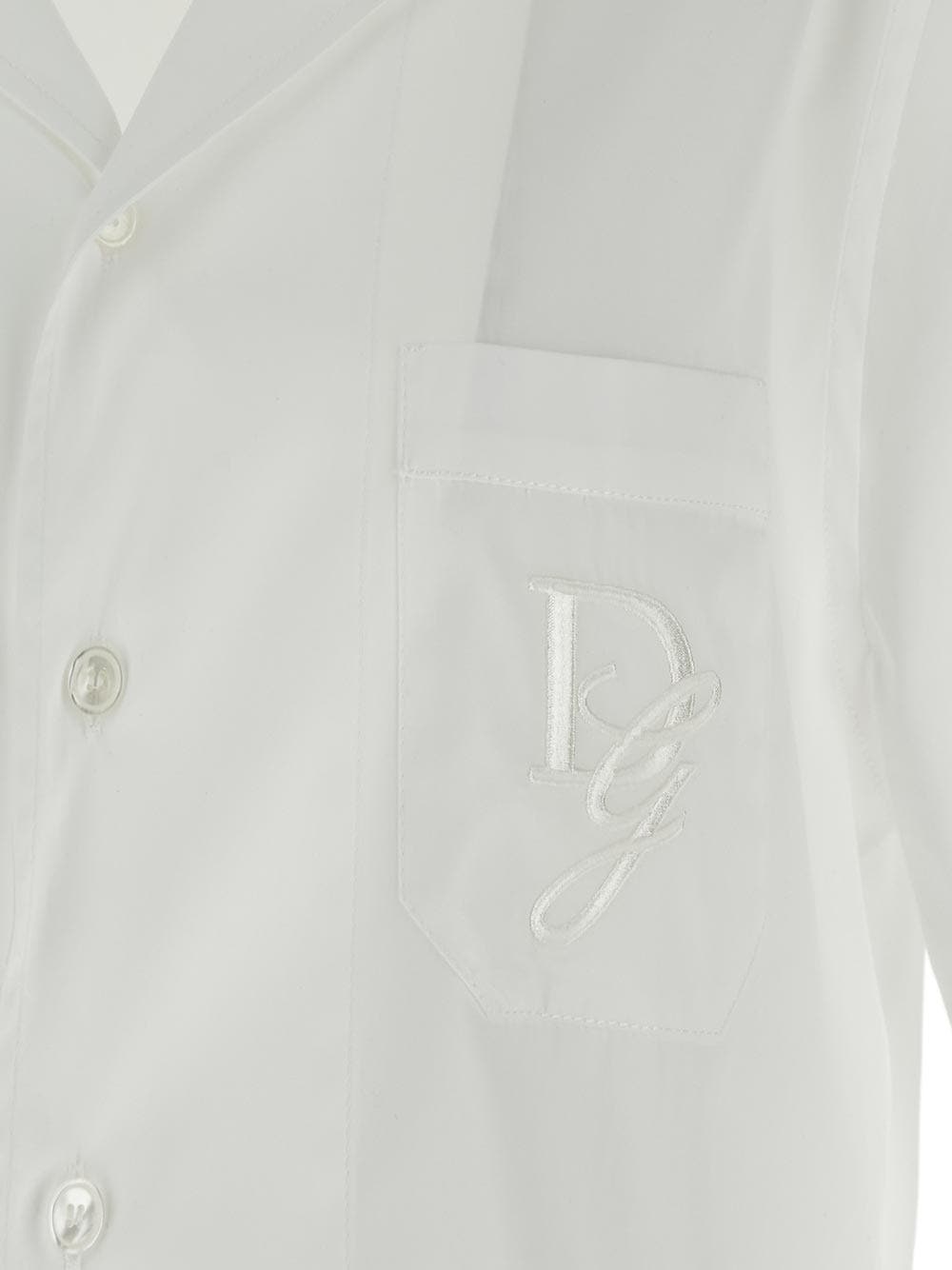 Oluxury Dolce & Gabbana Shirt with embroidery Moda