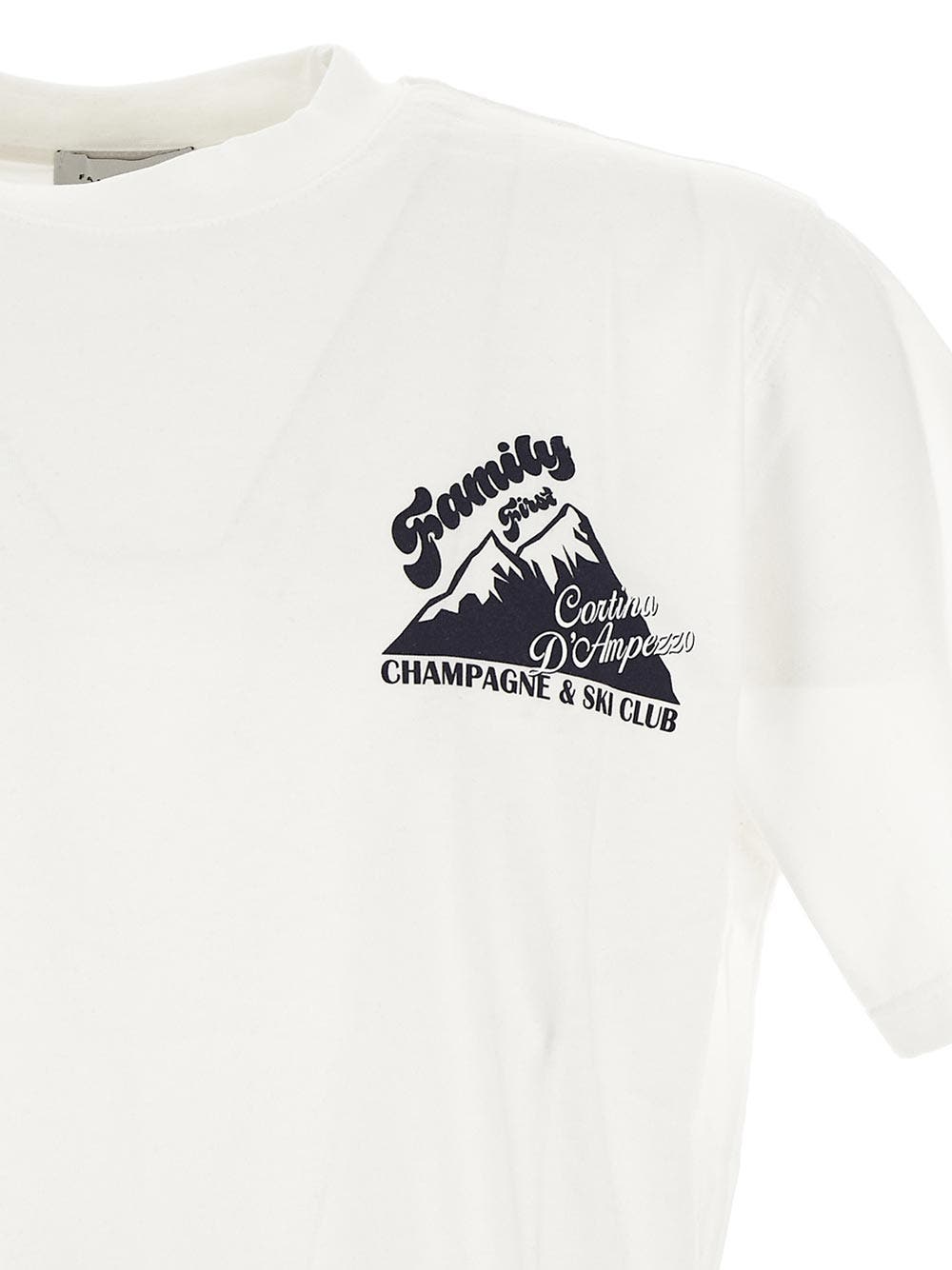 Oluxury Family First Cortina T-Shirt Negozio online di fabbrica