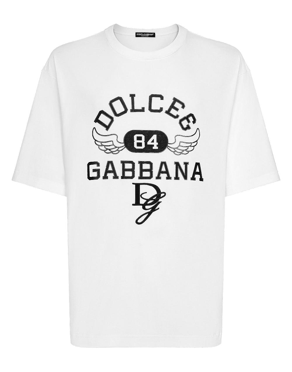 Oluxury Dolce & Gabbana Logo T-Shirt Flash Sale