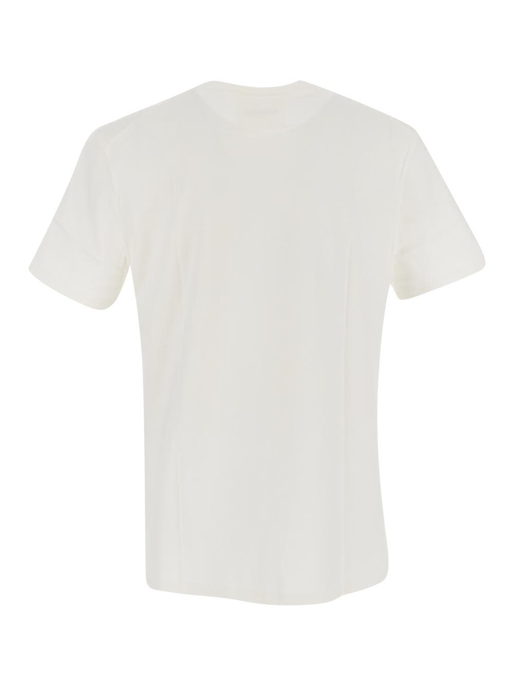 Oluxury Jil Sander Logo Print T-Shirt Offerta Anniversario