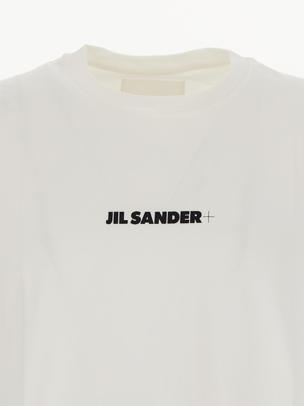 Oluxury Jil Sander Logo Print T-Shirt Offerta Anniversario