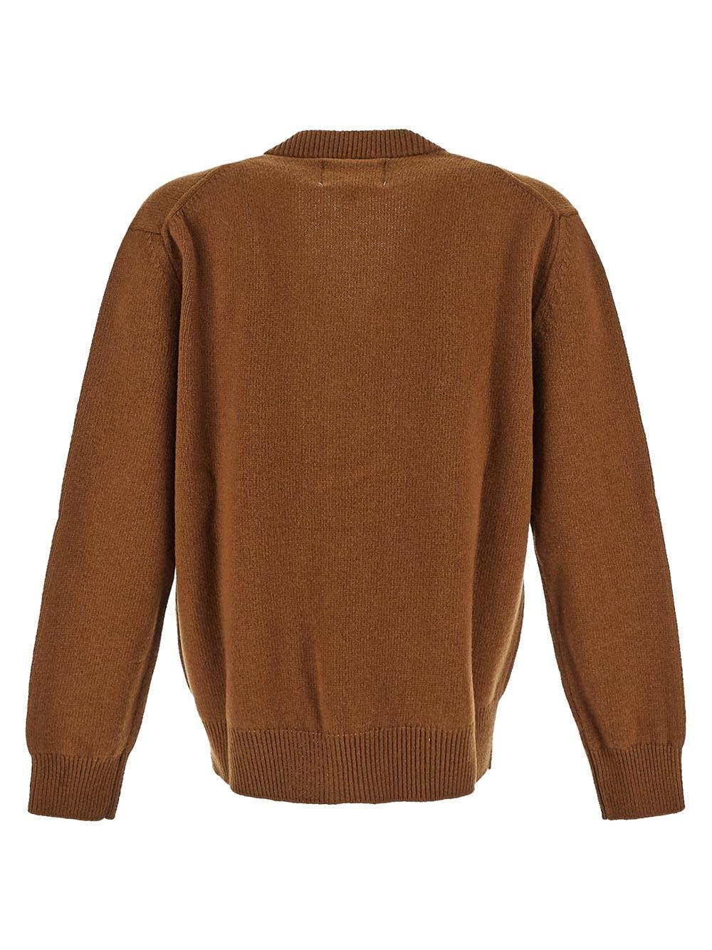 Oluxury Seven Gauge Cardigan knit Vendita calda