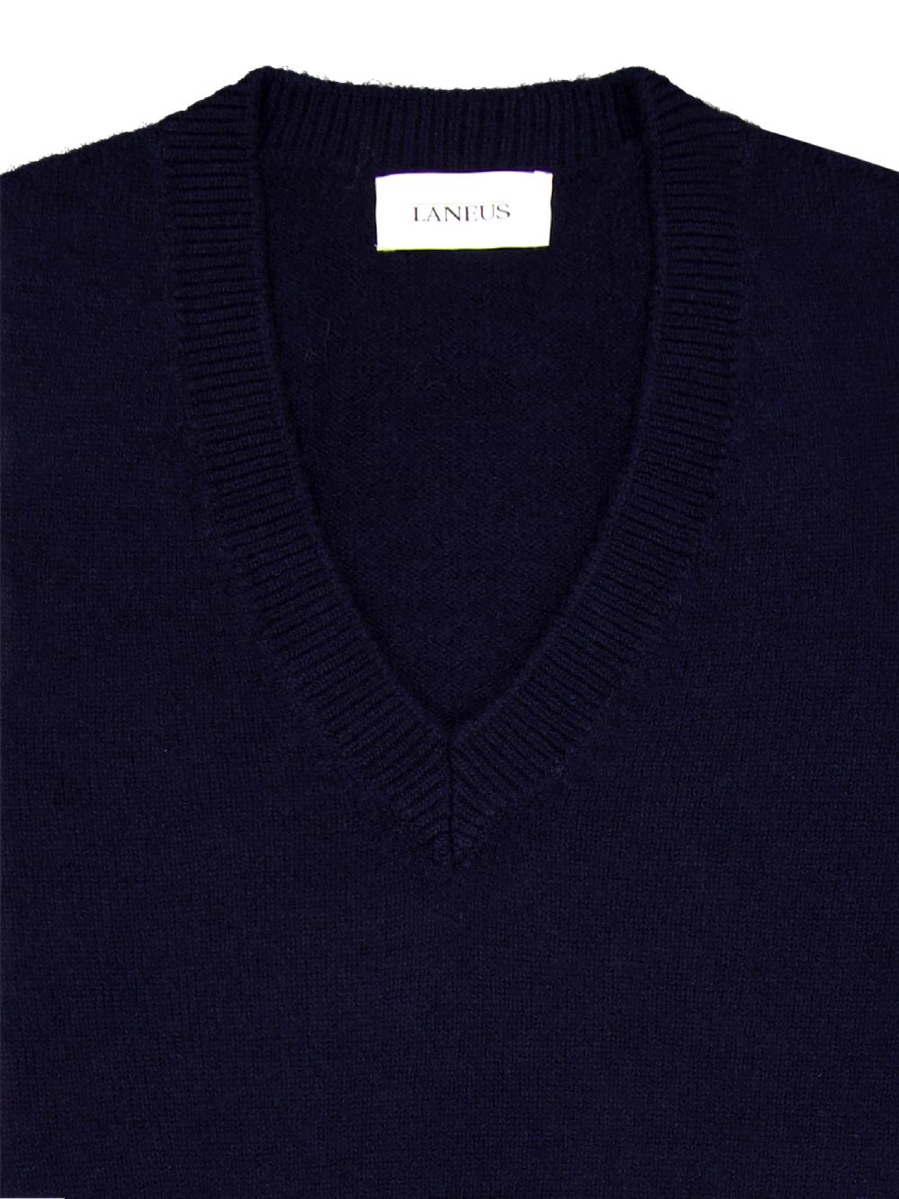 Oluxury Laneus V-Neck Knit Online Outlet