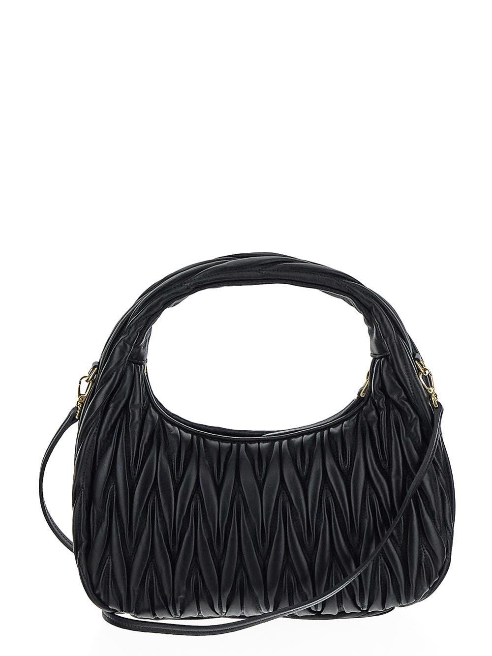 Oluxury Miu Miu Miu Wander Hobo Bag Promozione