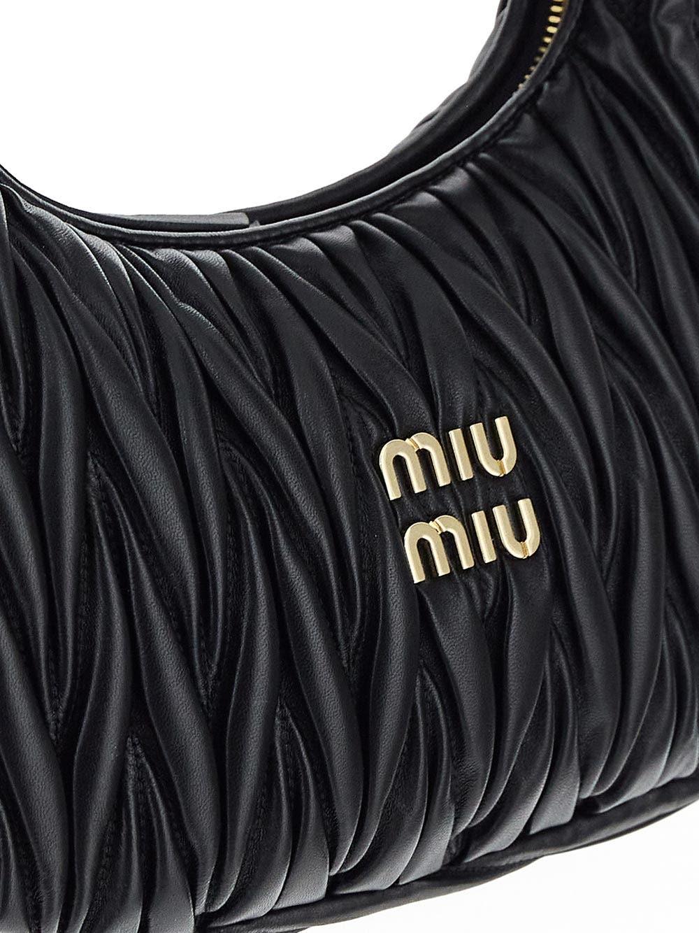 Oluxury Miu Miu Miu Wander Hobo Bag Promozione