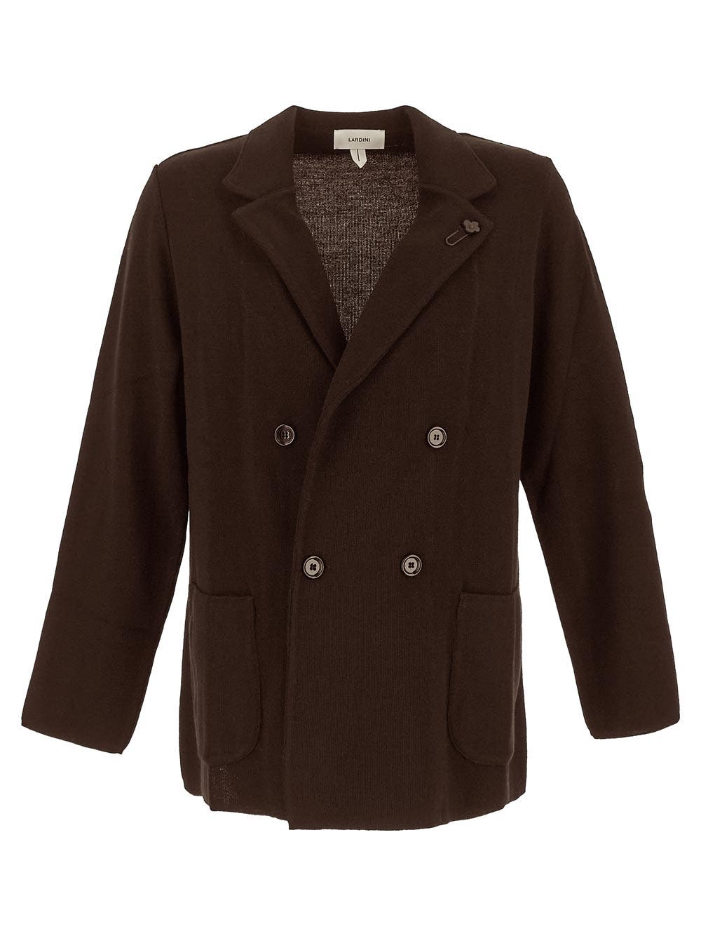 Oluxury Lardini Knit Blazer Consegna Veloce
