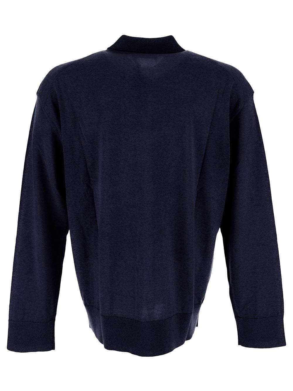 Oluxury Laneus Knitted Polo Sottocosto