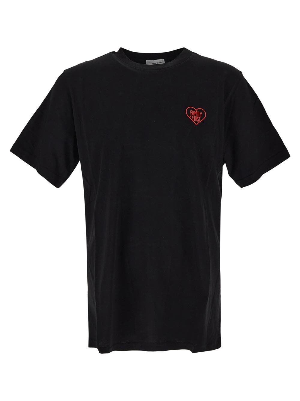 Oluxury Family First Heart T-Shirt Economico