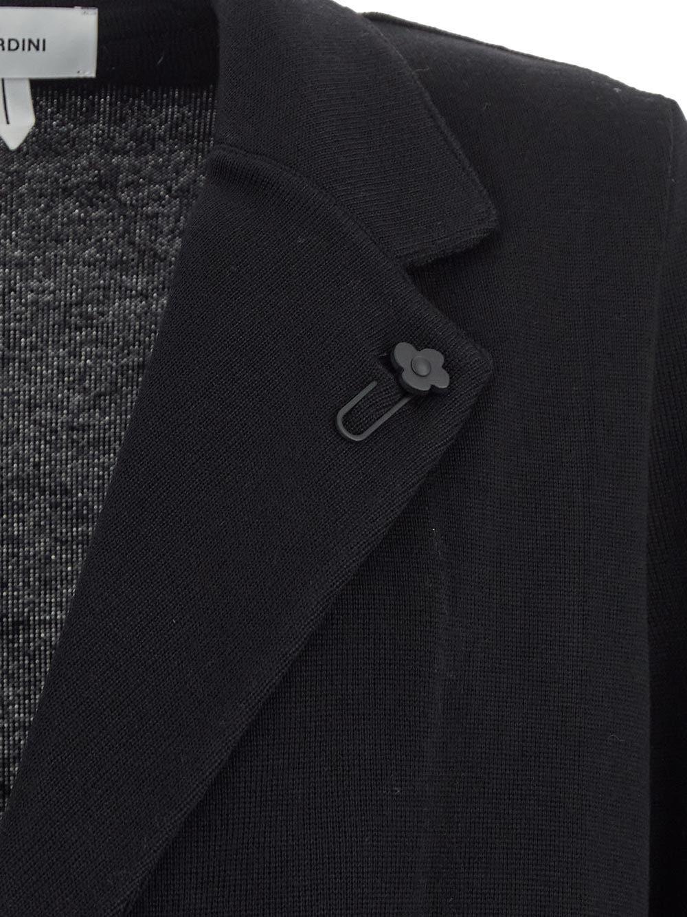 Oluxury Lardini Knit Blazer Hotsell