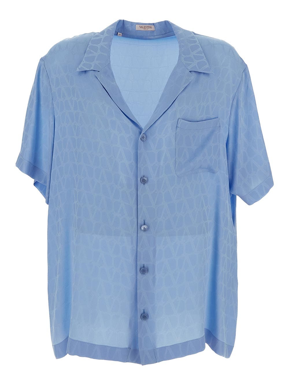 Oluxury Valentino Logo Shirt Flash Sale