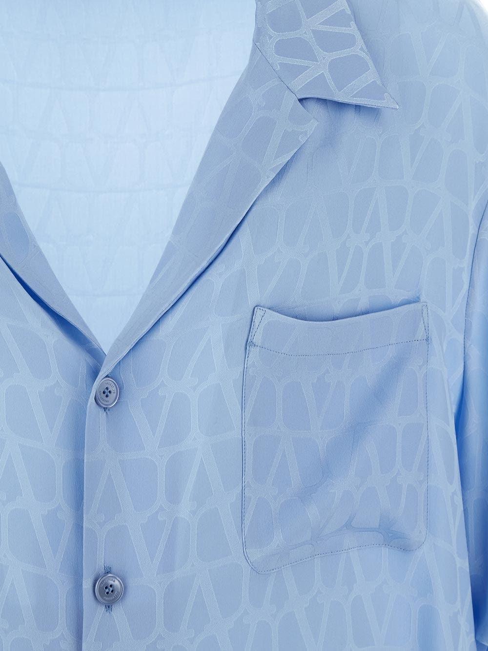 Oluxury Valentino Logo Shirt Flash Sale